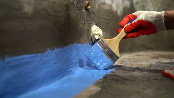 Commercial Wet Basement Repair project at a Hillsdale, IN business property by SJ Waterproofing Pros